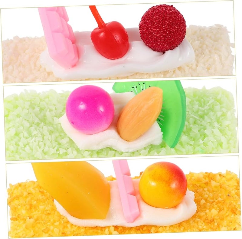 Lifelike Faux Food Display Prop Set of 3 for Photography Cafe Home Kitchen Decoration - Image 3